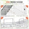 Vevor Live Animal Cage Trap 31" x 10" x 12" Humane Cat Trap Cats Squirrels Mouse LB-28A - alternate 8