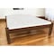 Homeroots Brown Solid Wood Full Bed Frame 546703 - alternate 1