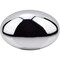 Designperfect 1-1/4 Overall Length Oval Cabinet Knob, Polished Chrome DPA-B7KPC - alternate 5