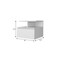 Homeroots 12" Wood One Drawer Floating Nightstand 518169 - alternate 6
