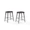 Crosley Maddox 2-Piece Counter Height Bar Stool Set CF522324-SL - alternate 1