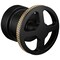 Brizo Litze Pressure Balance Valve Trim Handle Kit, Wheel Matte Black/Luxe Gold HW60P32-BLGL - alternate 1