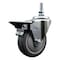 Service Caster 4 Inch Thermoplastic Rubber 38 Inch Threaded Stem Caster with Brake SCC-TS20S414-TPRB-PLB-381615 - alternate 1