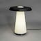 Jonathan Y Bruno 12.3 in. Mid-Century Minimalist Plant-Based PLA 3D Printed Dimmable LED Table Lamp, White/Black USA1006A - alternate 10