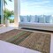Homeroots 3' X 5' Gray Gold And Brown Medallion Washable Indoor Outdoor Area Rug 615902 - alternate 9