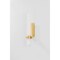 Hudson Valley Lighting Groveland station 4.75 in. Wall Sconce Aged Brass 5518-AGB - alternate 7