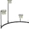 Homeroots Set of Four Black Metal Centerpiece Votive Candle Holders, 4PK 517565 - alternate 4