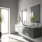 Vigo Giovanni Iridescent Glass 17 in. L x 17 in. W x 7 in. H Round Vessel Bathroom Sink VG07074 - alternate 6