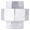 B & K STZ Industries 3/8 in. FIP each X 3/8 in. D FIP Galvanized Malleable Iron Union 501932 - alternate 1