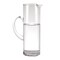 Homeroots 10in Clear Mouth Blown Lead Free Crystal Glass Pitcher 376166 - alternate 1