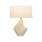 Troy Lighting Huntly 1 Light Table Lamp by Chandler McLellan, Bronze and Ceramic Ivory Breakstone, 15in x 26.5in PTL3727-BRZ/CIB - alternate 1