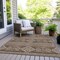 Homeroots 10' X 14' Brown And Ivory Southwestern Washable Indoor Outdoor Area Rug 593659 - alternate 8