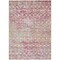 Homeroots 8' X 10' Pink And Ivory Argyle Washable Indoor Outdoor Area Rug 615821 - alternate 9