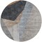 Homeroots 8' Taupe Beige And Gray Round Abstract Washable Indoor Outdoor Area Rug 582874 - alternate 8
