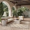 Homeroots 9' X 12' Beige Indoor Outdoor Area Rug 522138 - alternate 9
