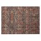 Homeroots 2' X 3' Red and Dark Blue Floral Washable Non Skid Indoor Outdoor Area Rug 564365 - alternate 9