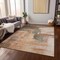 Homeroots 3' X 5' Terra Cotta Gray And Brown Abstract Washable Indoor Outdoor Area Rug 602987 - alternate 6