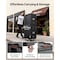 Vevor Insulated Food Pan Carrier Front Load Catering Box w/ Wheels 127 Qt Black BW-120 - alternate 8