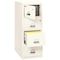 Fireking 4 Drawer, 1 Hr Fire Rated, Vertical, 31" Legal, Safe-In-A-File Ivory White 4-2131-CIWSF - alternate 5