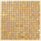 Apollo Tile Skosh 11.6inx11.6in Glossy Light Shimmer Beige Glass Mosaic Wall and Floor Tile 18.69 sqft/cs, 20PK APLNB88BG329A - alternate 1