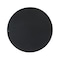 Homeroots 20" Black Round Wood Framed Accent Mirror 485113 - alternate 6