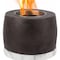 Homeroots 5in Black And White Bioethanol Portable Tabletop Firepit 654322 - alternate 4