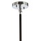 Jonathan Y Caleb Adjustable 6-Light 28" Brass Cluster Pendant, Chrome/Black JYL9059A - alternate 10