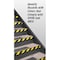 3M Safety Floor Tape Backing: Vinyl, Adhesive: Rubber Black/Yellow, 3 in W x 4.2 mil Thick 5702 - alternate 6
