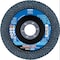 Pferd PFERD Flap Disc, 5in x 7/8, Z SGP CURVE STEELOX, 40 Grit, Medium Radius, Zirconia, 2PK 66990 - alternate 6