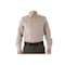 First Tactical Long Sleeve Shirt, 35% Cotton, 65% Polyester, Button, 4 Pocket(s), Khaki, M 111006 - alternate 1