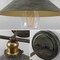 Jonathan Y July 26.5" 3-Light Industrial Farmhouse Metal Vanity Light, Rustic Dark Gray/Brass Gold JYL7428D - alternate 7