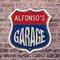 Signmission Alfonso's Garage, 6 Inch X 6 Inch, Plastic Sign SHI-P-6-383-ALFONSO - alternate 6