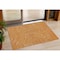 Homeroots 3' X 5' Orange Gray And Ivory Polka Dot Washable Indoor Outdoor Area Rug 599064 - alternate 1