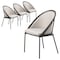 Leisuremod Urbane Collection Modern Dining Chair in Light Grey, 4PK UC21LGR4 - alternate 1