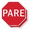 Signmission Pare, 6 inch X 6 inch, Plastic Sign, 2PK OC-P-2PACK-6-204 - alternate 1