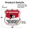 Signmission No Trespassing Shield Sign Property Prot, 18 Inch X 18 Inch, Vinyl Decal SHI-D-18-416 - alternate 5