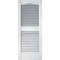 Builders Edge 15''x36'' Vinyl Louvered Shutter, 2PK 23140036001 - alternate 1