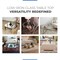 Fab Glass And Mirror 12in Square Ultra Clear Glass Table Top, Flat Edge, Low Iron Extra Clear Tempered Glass 1/4 LI-12SQ6THFL - alternate 8