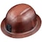 Klein Tools Full Brim Hard Hat, Polymer-Fiber, Nylon, POM, 6-Point Point One-Hand Ratchet, Rear Pivot, Brown 60447 - alternate 8