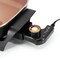 Megachef 8 Inch Electric Skillet with Lid in Black with Copper Coating MCS-2020 - alternate 6