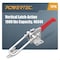 Powertec Toggle Clamp, 1980 lbs Cap., 40344 Adj. 90 Degree Vertical U Bolt Latch, Antislip Hand Grip 20324N - alternate 1