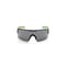 Jackson Safety Maxview+, Safety Glasses, Anti-Fog & Anti-Scratch, Smoke Lens, Black/Green Frame, Half-Frame 60003 - alternate 14