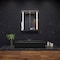 Alfi Brand 39 inch Black Matte Above Mount Fireclay Bathroom Trough Sink AB39TRBM - alternate 13