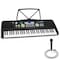 Pyle PyleElectric Keyboard 61 Keys - Portable Digital Musical, 10 Rhythms, 16 Tones, Wired Microphone PKBRD6112 - alternate 1