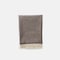 Homeroots Brown And Ivory Woven Wool Reversable Throw 489631 - alternate 1