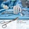 A2Z Scilab Lab Scissors 4.5 inches Blunt/Blunt Curved Blades, Stainless Steel A2Z-ZR-109S - alternate 7