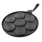 Megachef Happy Face Emoji 10.5 Inch  Aluminum Nonstick Pancake Maker Pan with Cool Touch Handle MC-HAPPYCAKES1 - alternate 10