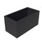 Leisuremod Basalt Tall Square Fiberstone & MgO Clay Planter, Weather-Resistant, Fully Assembled BP9BL - alternate 9