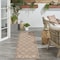 Homeroots 6' Natural And Beige Geometric Indoor Outdoor Area Rug 556291 - alternate 9