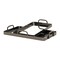 Homeroots Set of Two Pewter Aluminum And Mirrored Glass Handmade Serving Trays 625662 - alternate 18